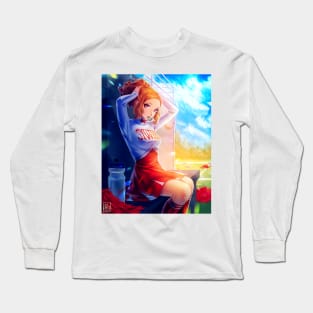 Cheerleader Haru Okumura Long Sleeve T-Shirt